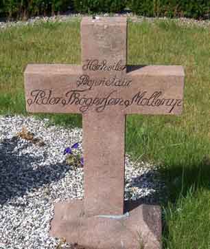 Sten på Hørby Kirkegård