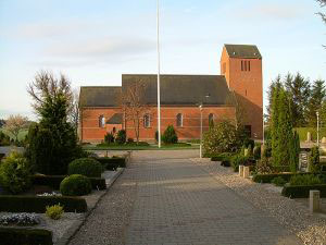 Billede af Østervrå Kirke i Torslev sogn